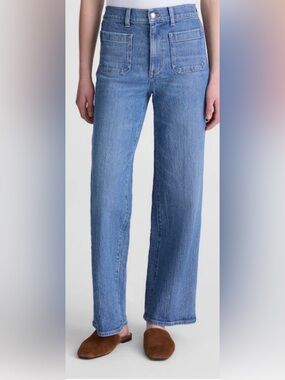 Madewell Curvy Emmett Wide Leg Jean 26